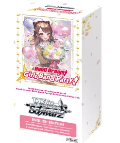 Band Dream Girls Band Party! Countdown Collection Weiss Schwarz Premium Booster English Edition