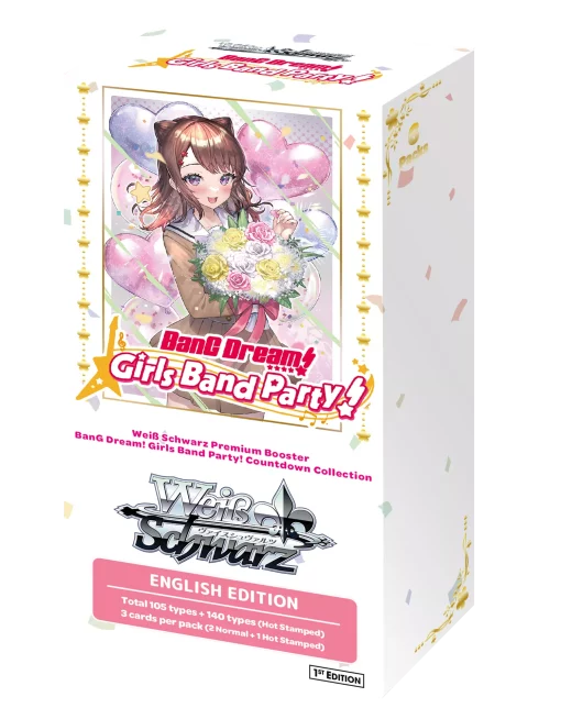 Band Dream Girls Band Party! Countdown Collection Weiss Schwarz Premium Booster English Edition