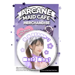 Maid Nagi Pin Back Button 2.25″ Version 1